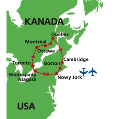 Wycieczka do Usa i Kanady