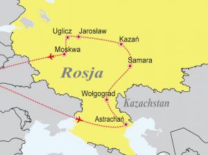 WYCIECZKA ROSJA - REJS RZEKĄ WOŁGĄ 2022